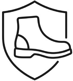 Waterproof Shoe Shield Protection Icon
