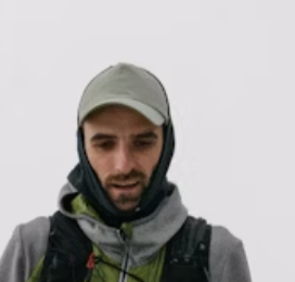 Man Wearing Grey Baseball Cap